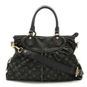 Louis Vuitton Monogram Denim MM Neocavy Tote Bag